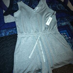 Calvin Klein romper large gray